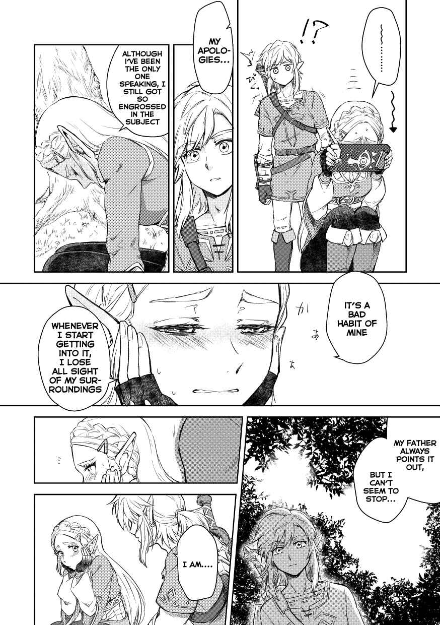 Page 3 Chapter Unknown_6878 The Legend of Zelda: Breath of the Wild - The Bud that Melts the Snow (Doujinshi)