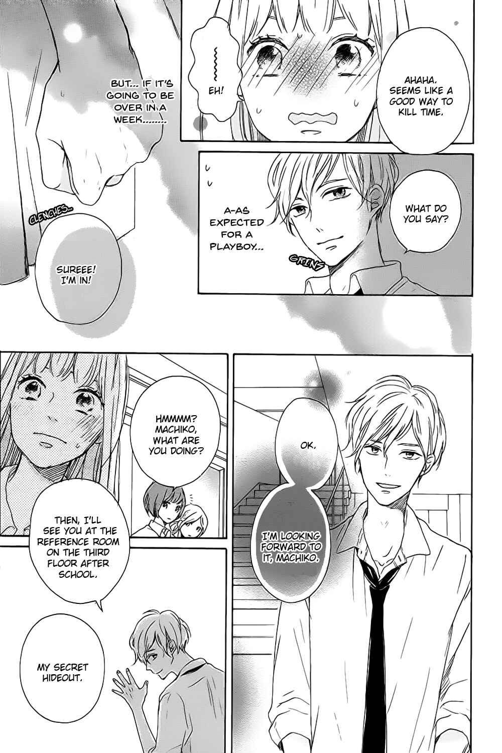 Page 11 Chapter 5 Kissing Until Love Blossoms