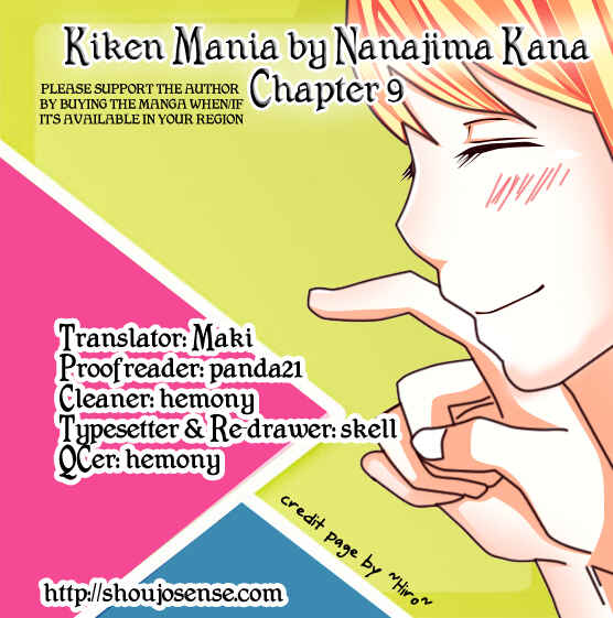 Page 1 Chapter 9 Dangerous Mania