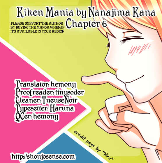 Page 1 Chapter 6 Dangerous Mania