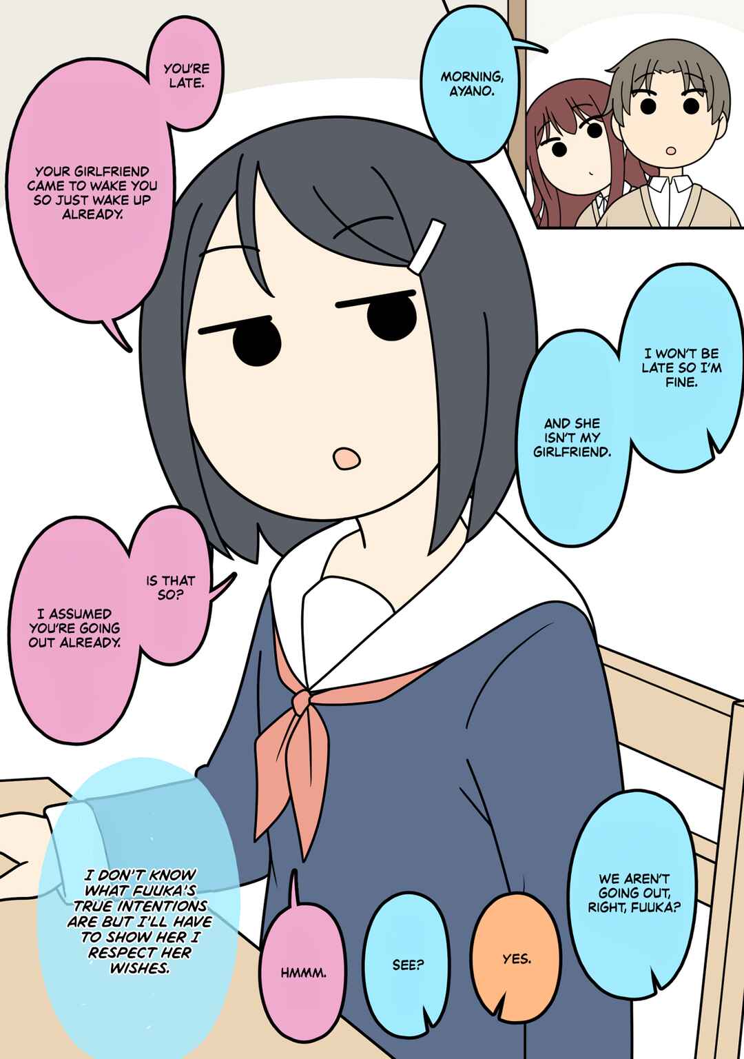 Page 2 Chapter 12 Tsukiatteinai Senpai to Kouhai