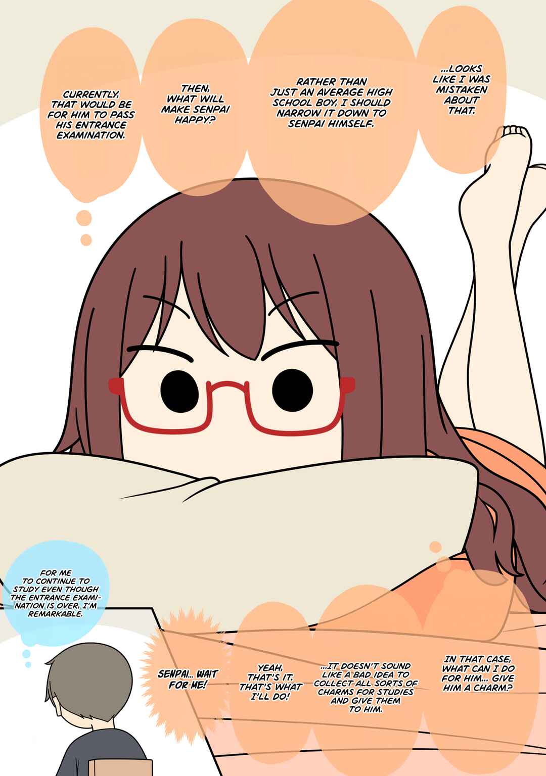 Page 3 Chapter 14 Tsukiatteinai Senpai to Kouhai