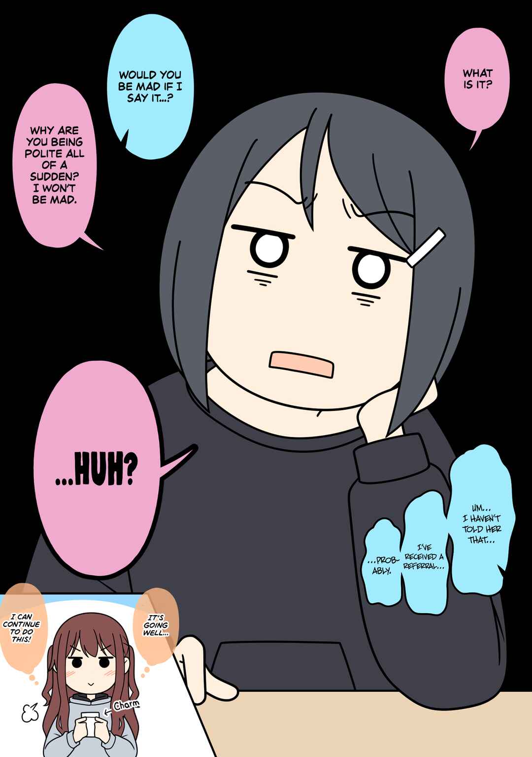 Page 3 Chapter 17 Tsukiatteinai Senpai to Kouhai