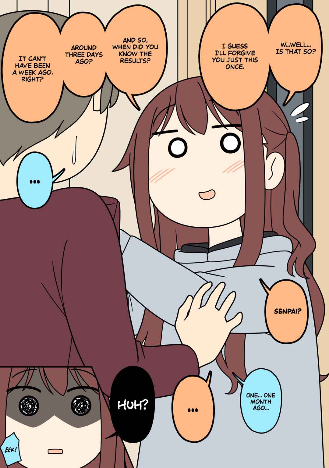 Page 3 Chapter 21 Tsukiatteinai Senpai to Kouhai