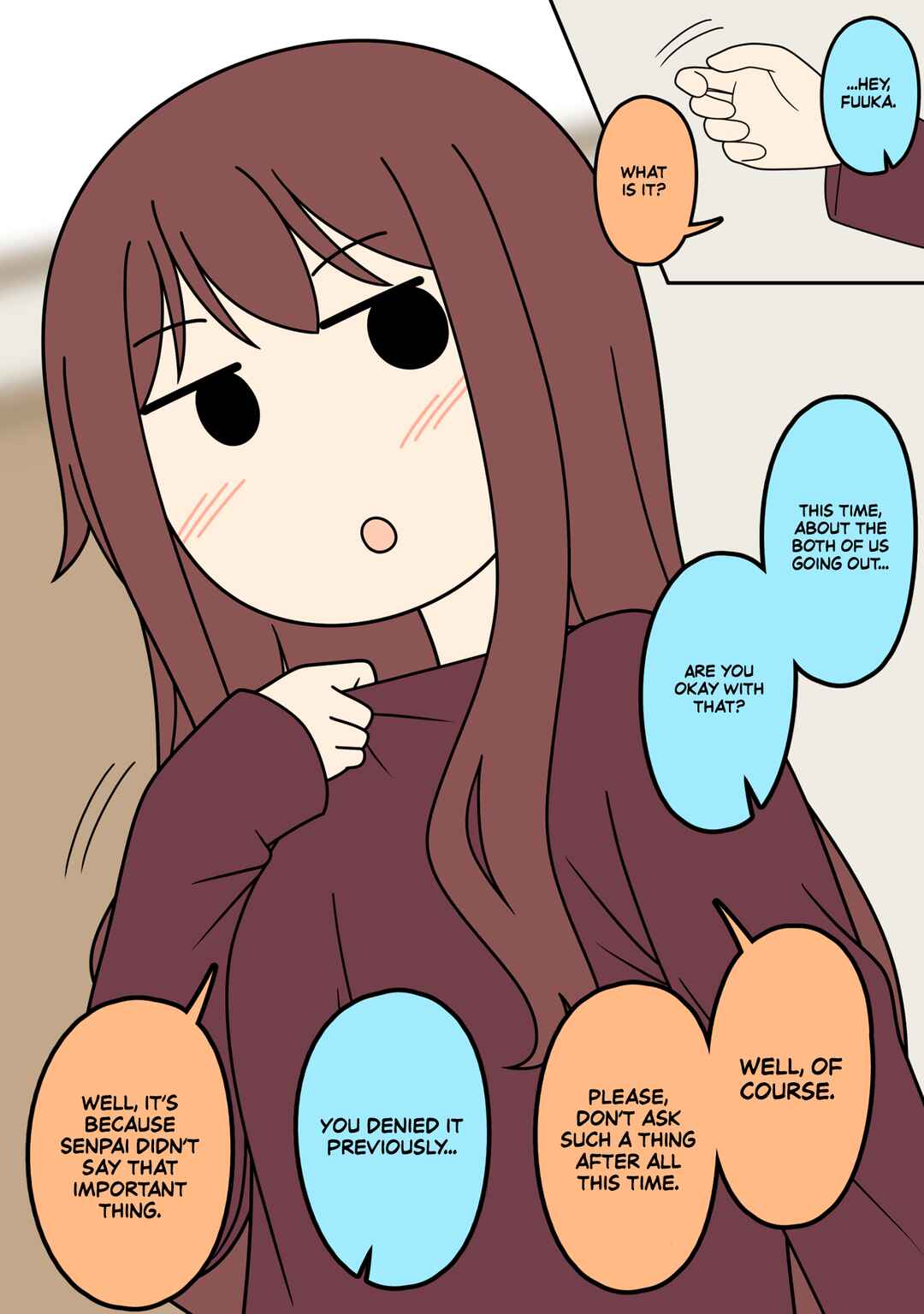 Page 2 Chapter 25 Tsukiatteinai Senpai to Kouhai