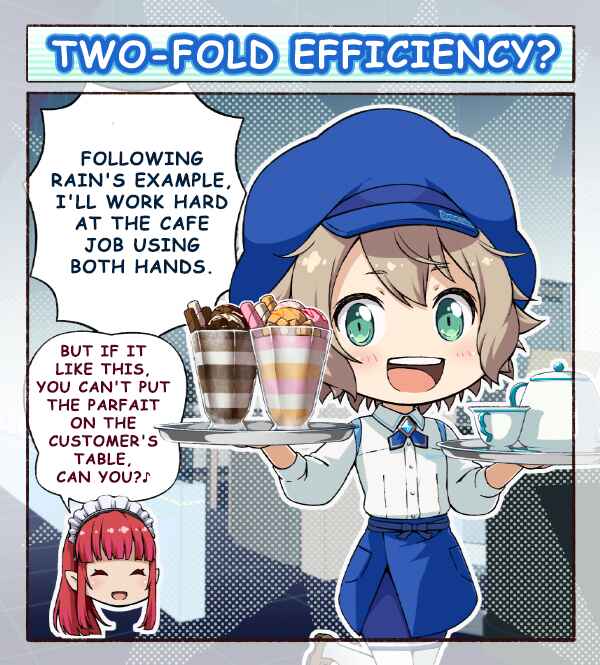 Page 1 Chapter 24.5 Beaters Cafe Tenchou Teria ga Hasshinsuru Manga Teria Channel!