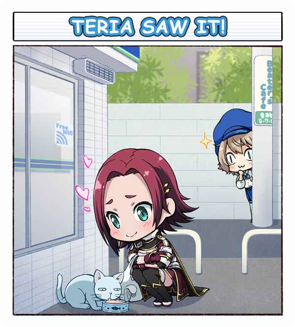 Page 1 Chapter 3.5 Beaters Cafe Tenchou Teria ga Hasshinsuru Manga Teria Channel!