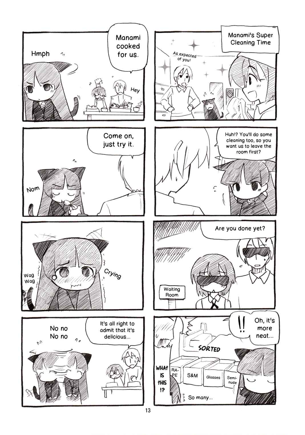 Page 13 Chapter Unknown_87ab Ore no Imouto ga Konna ni Kawaii Wake ga Nai - Chibineko (Doujinshi)