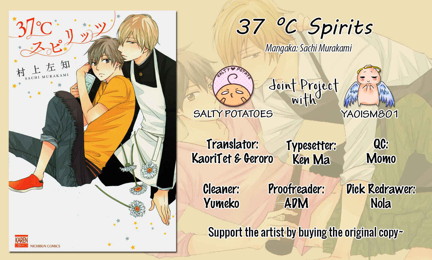 Page 3 Chapter 5 37°C Spirits