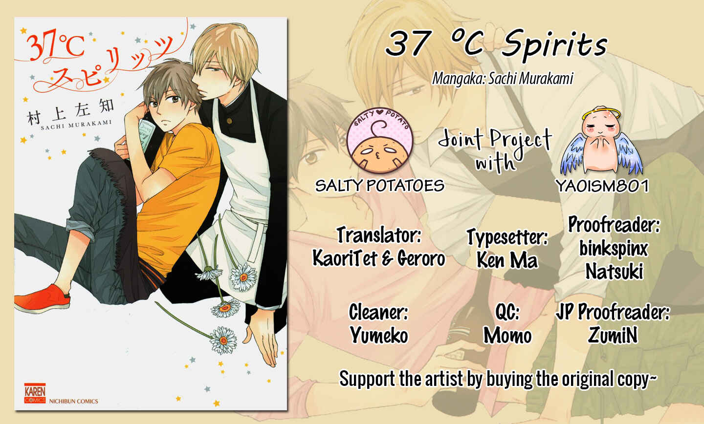 Page 3 Chapter 4 37°C Spirits
