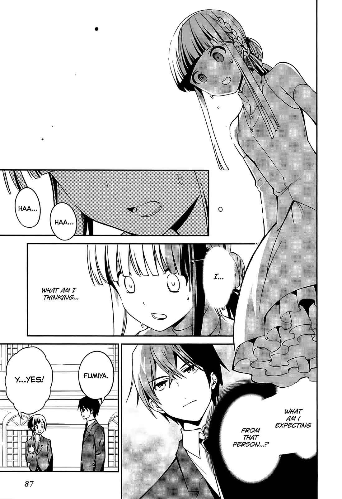 Page 34 Chapter 2 Mahouka Koukou no Rettousei - Tsuioku-hen