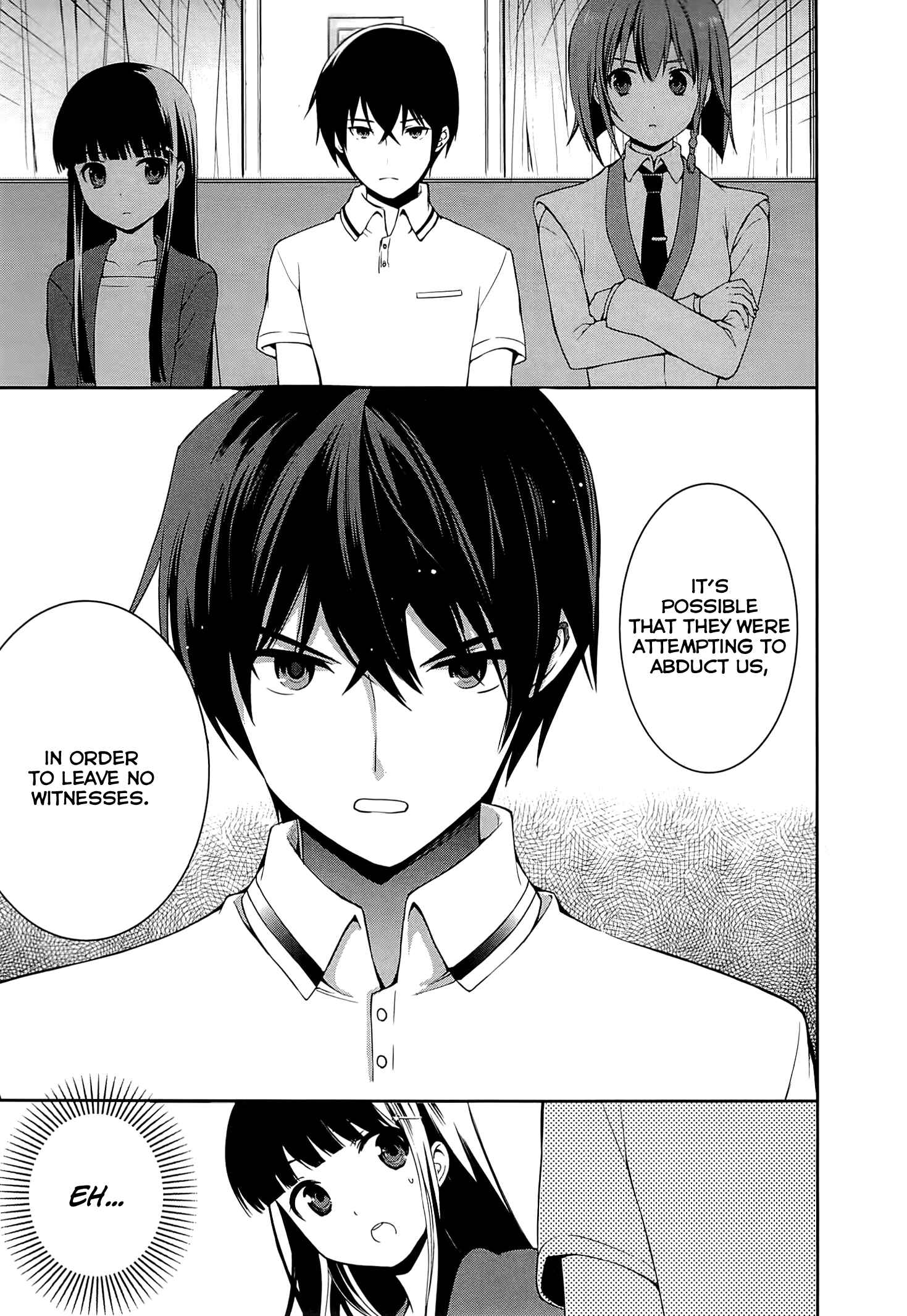 Page 16 Chapter 4 Mahouka Koukou no Rettousei - Tsuioku-hen