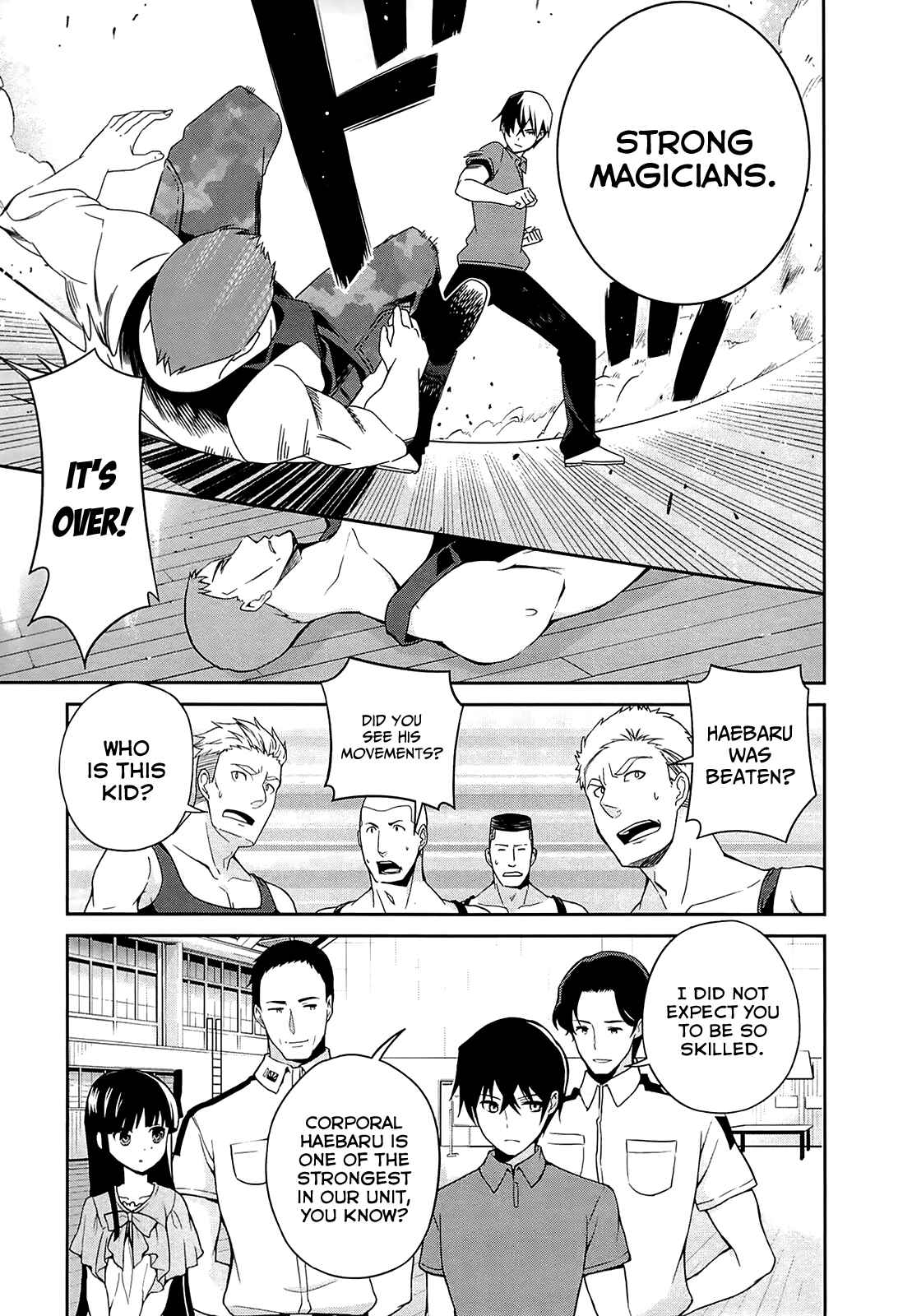Page 20 Chapter 5 Mahouka Koukou no Rettousei - Tsuioku-hen