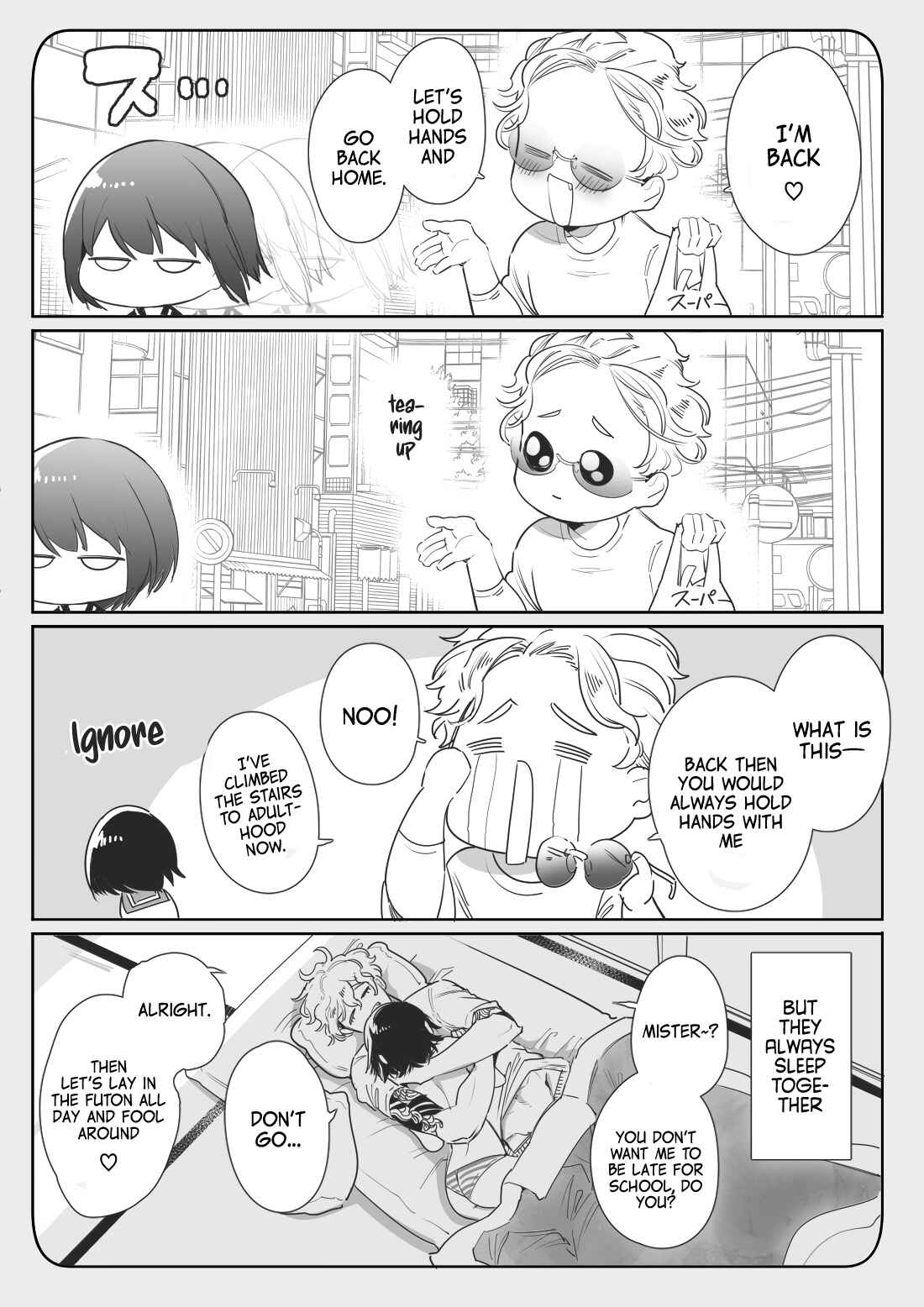 Page 6 Chapter 2 Kumichou no Hitorimusume to, Wakagashira