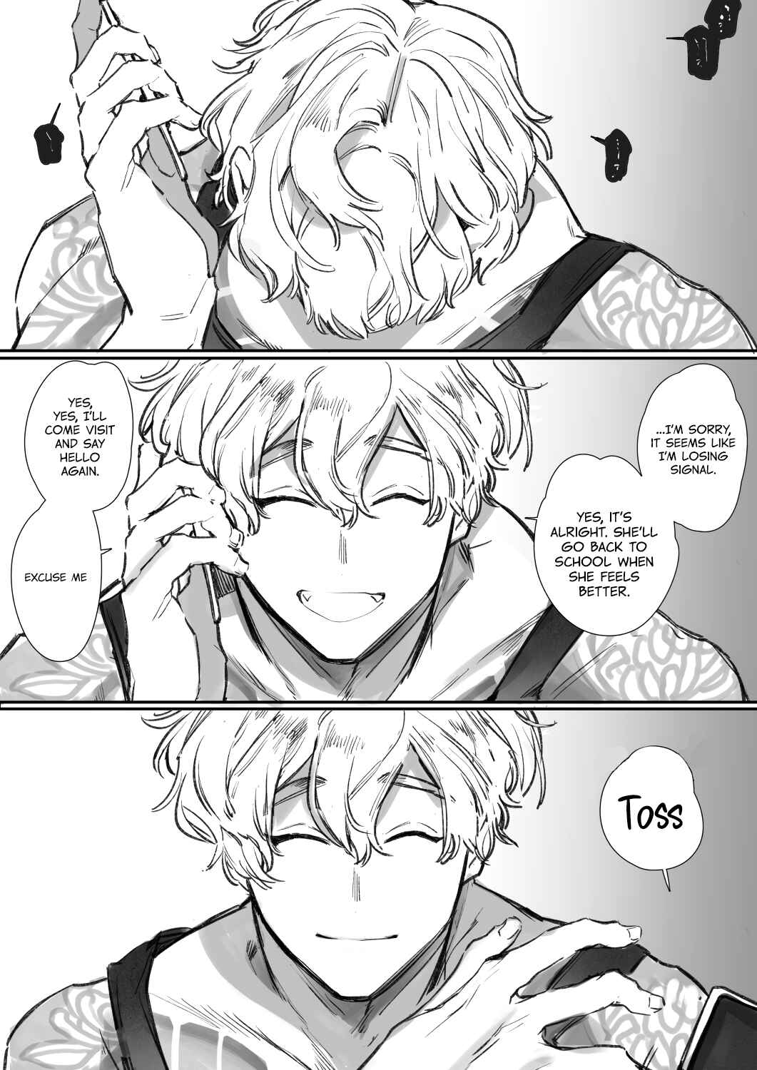Page 4 Chapter 5 Kumichou no Hitorimusume to, Wakagashira