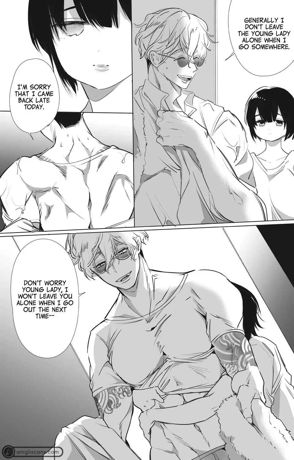 Page 17 Chapter 3 Kumichou no Hitorimusume to, Wakagashira