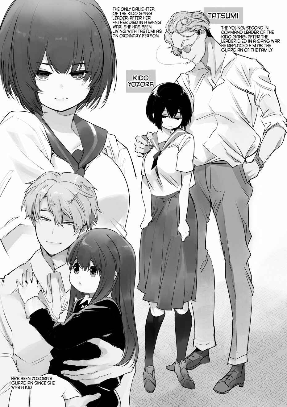 Page 1 Chapter 1 Kumichou no Hitorimusume to, Wakagashira