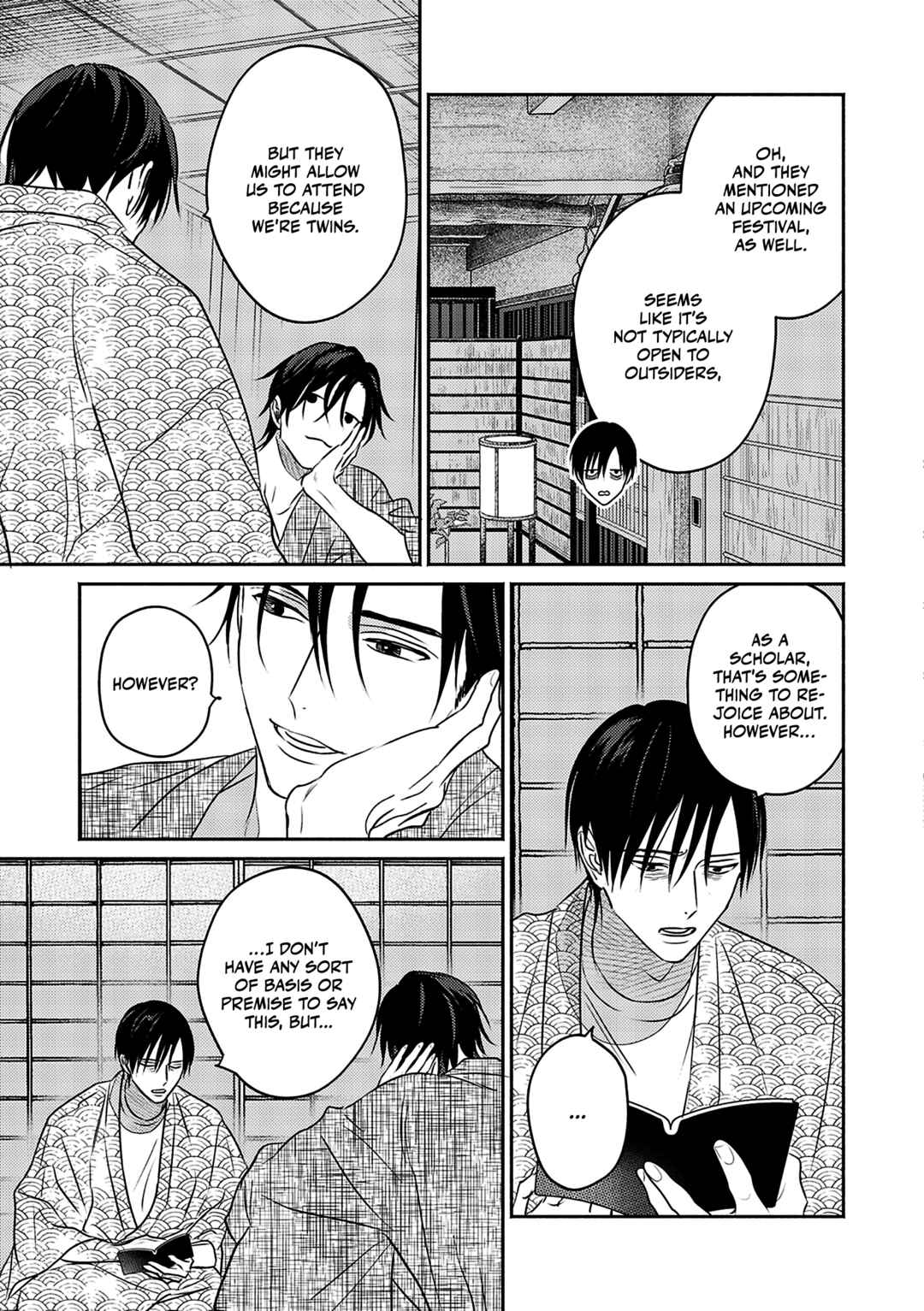 Page 8 Chapter 2 Komadori wa, Yoru no Tobari