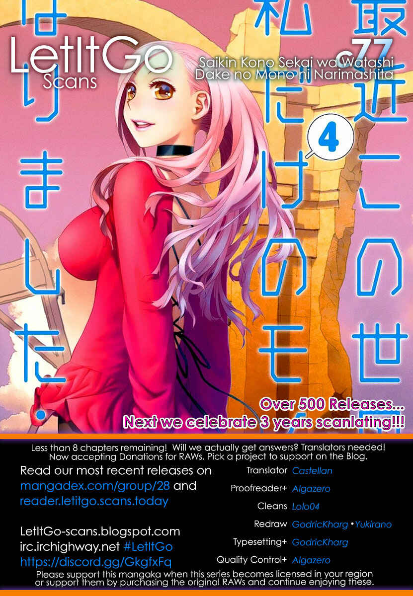 Page 1 Chapter 77 Recently this World Became Mine Only......