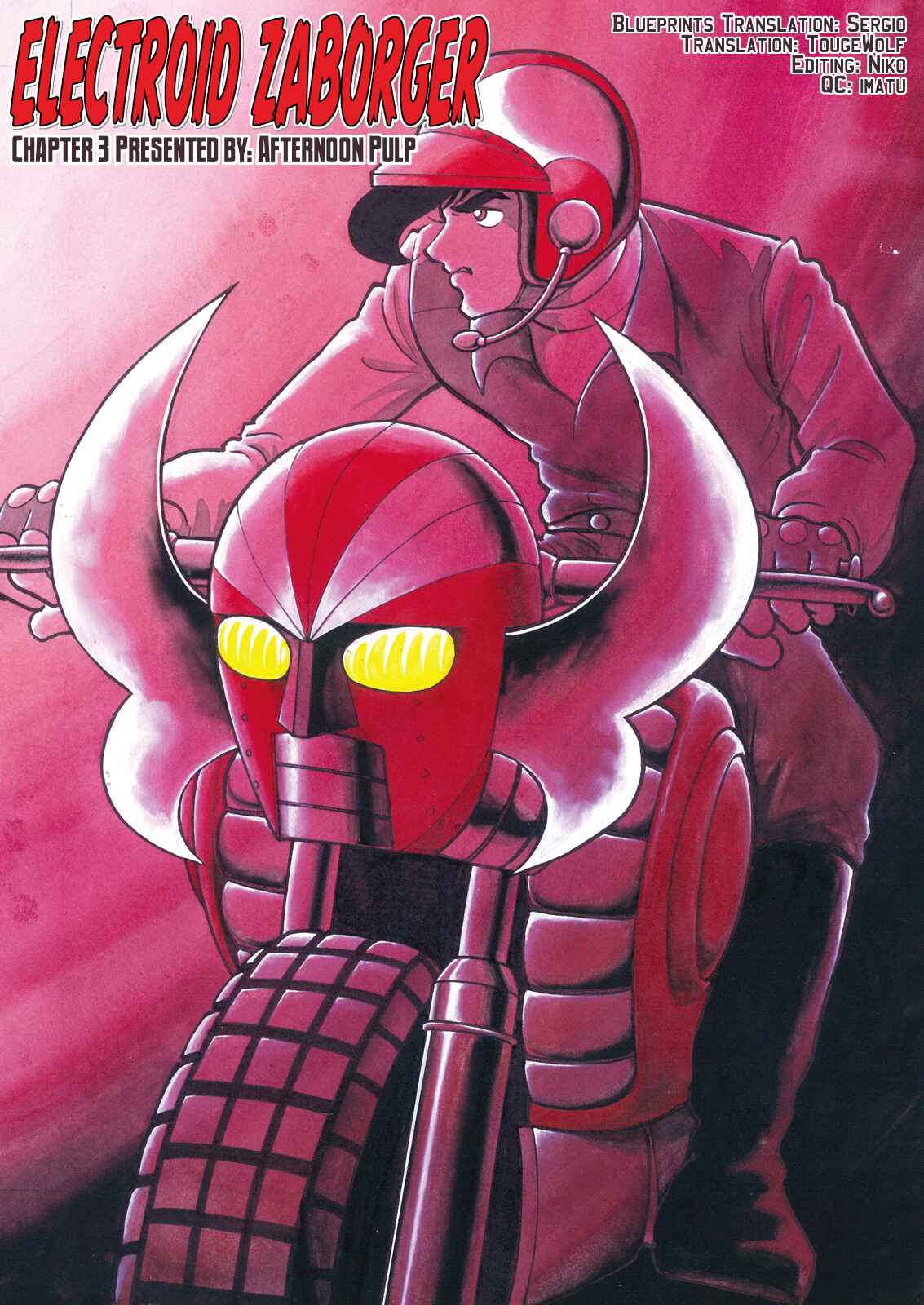 Page 13 Chapter 3 Electroid Zaborger (TV Magazine)