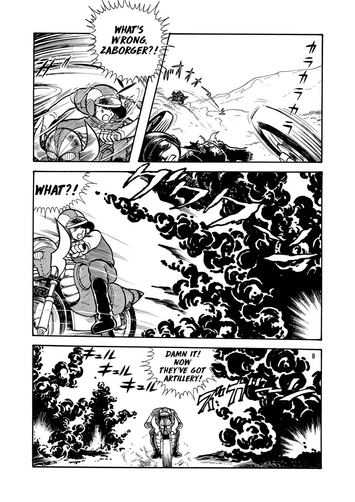 Page 8 Chapter 2 Electroid Zaborger (TV Magazine)
