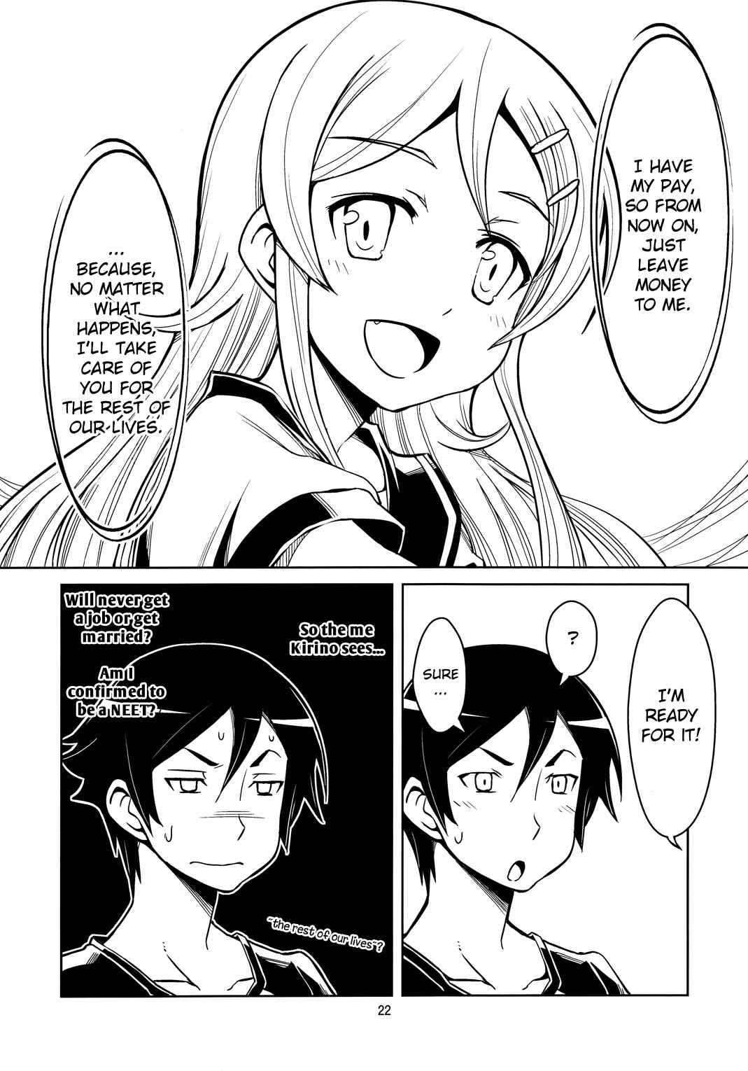 Page 22 Chapter Unknown_46e1 Ore no Imouto ga Konna ni Kawaii Wake ga Nai - Siblings Really Can Get Married Now (Doujinshi)