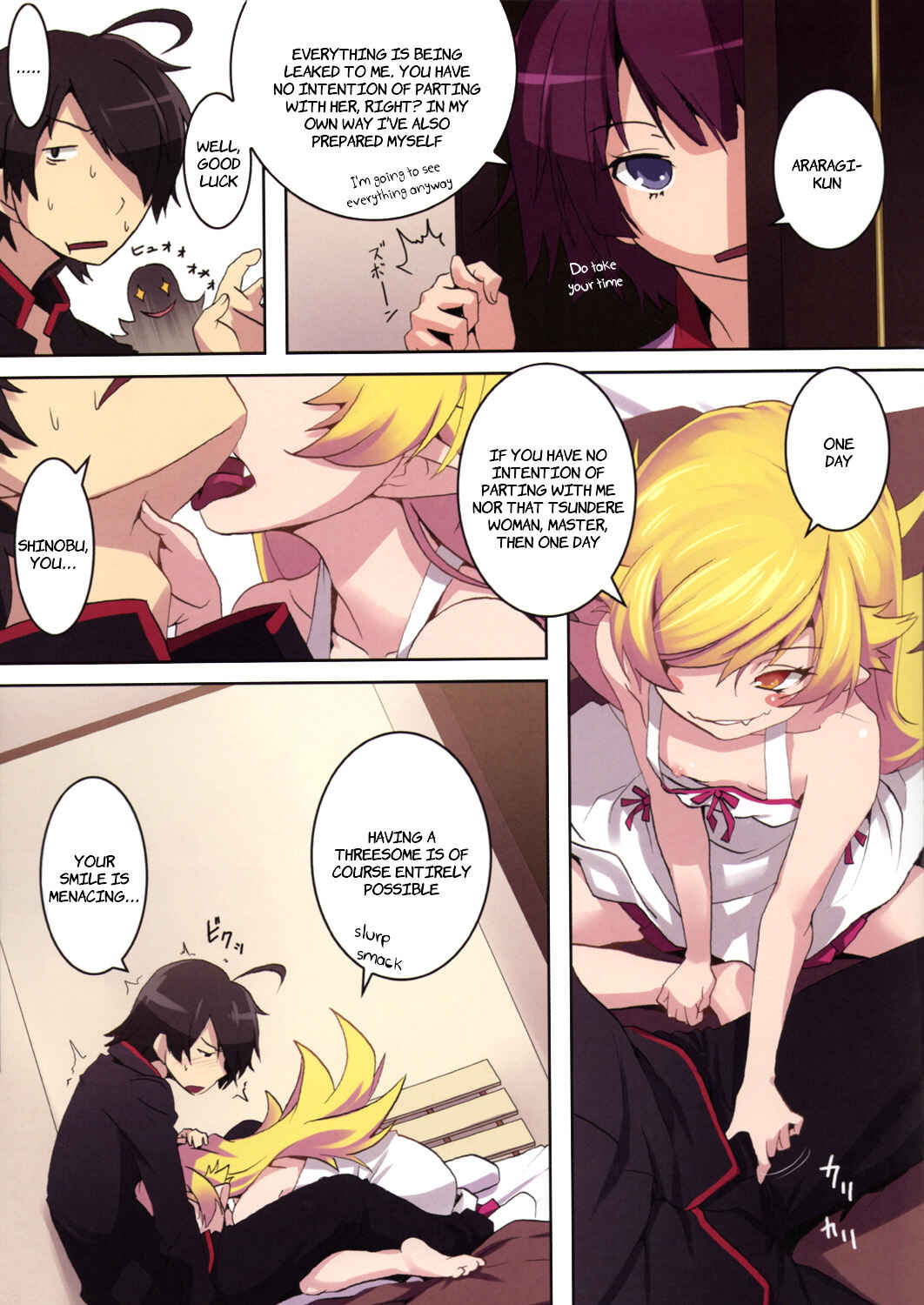 Page 4 Chapter Unknown_de95 Bakemonogatari - Sumanu Yarisugita (Doujinshi)