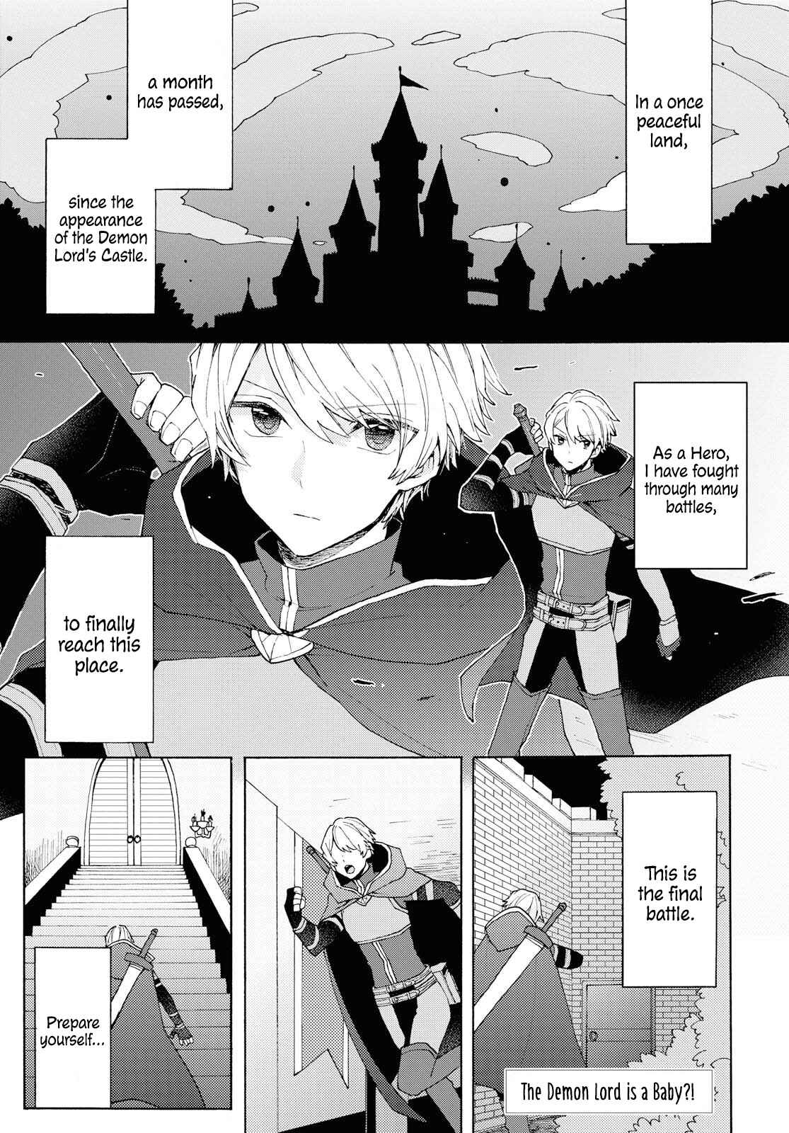 Page 1 Chapter 1 Aka-chan ga Maou!?