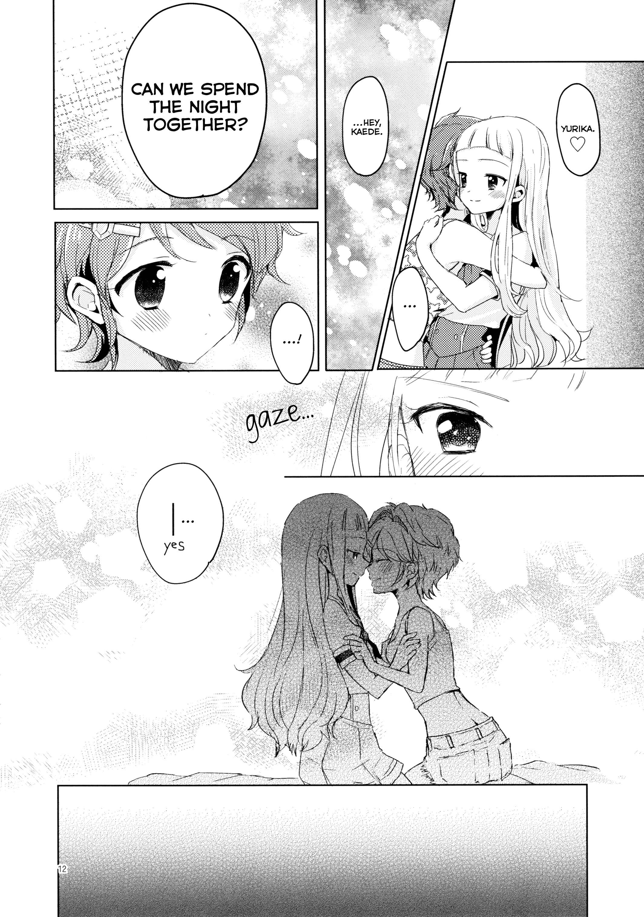 Page 12 Chapter Unknown_a36b Aikatsu! - Issho ni Nete mo Ii desu ka? (Doujinshi)