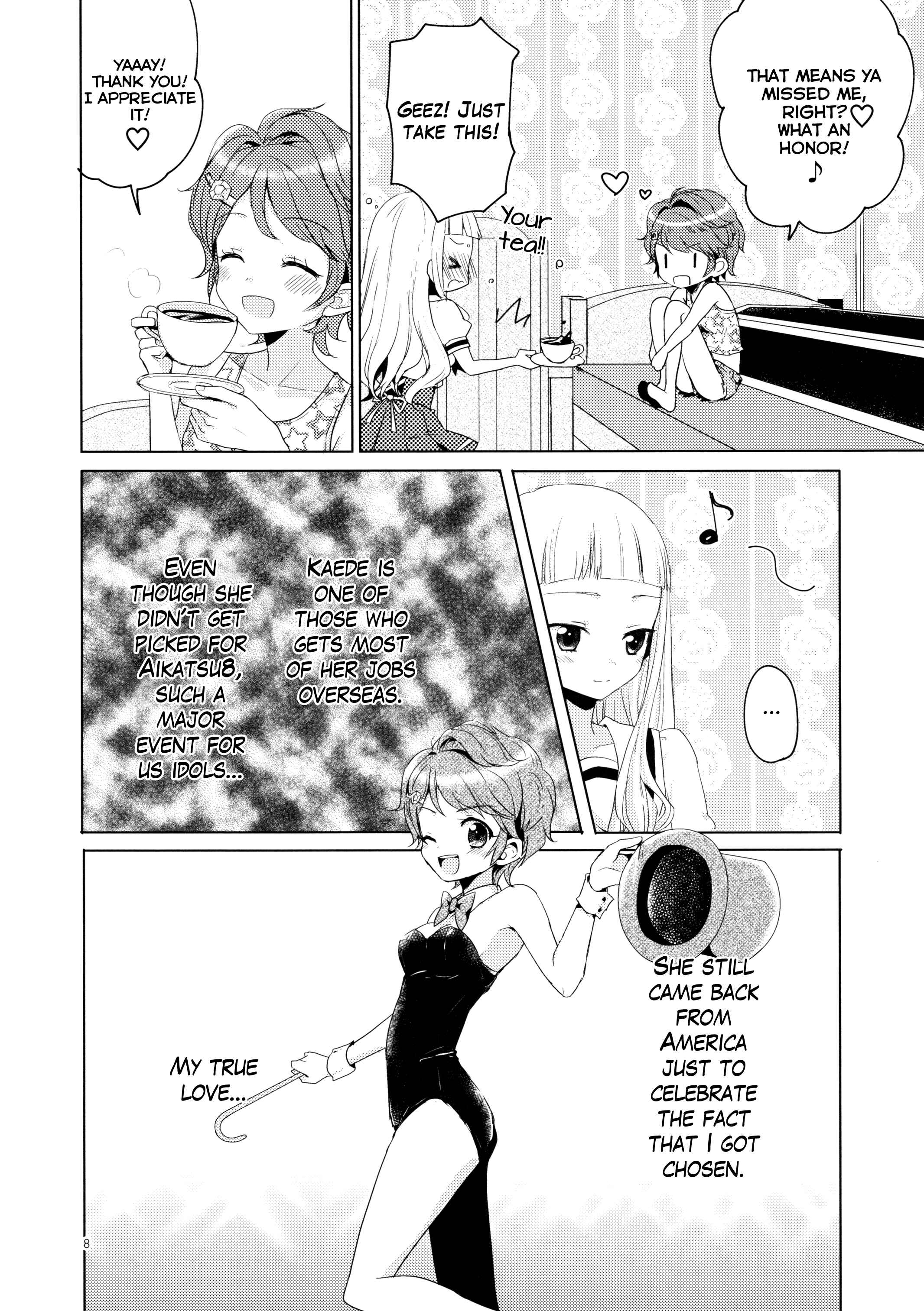 Page 8 Chapter Unknown_a36b Aikatsu! - Issho ni Nete mo Ii desu ka? (Doujinshi)