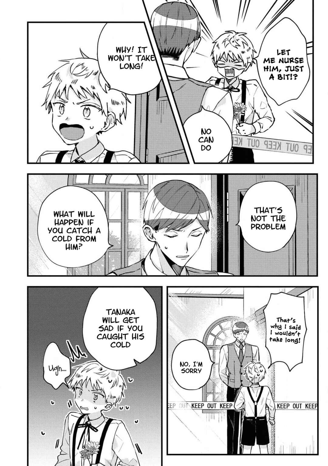 Page 4 Chapter 4.5 Kinpatsu Obotchama to Nihonjin Shitsuji