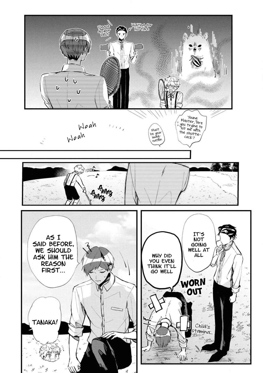 Page 8 Chapter 3 Kinpatsu Obotchama to Nihonjin Shitsuji