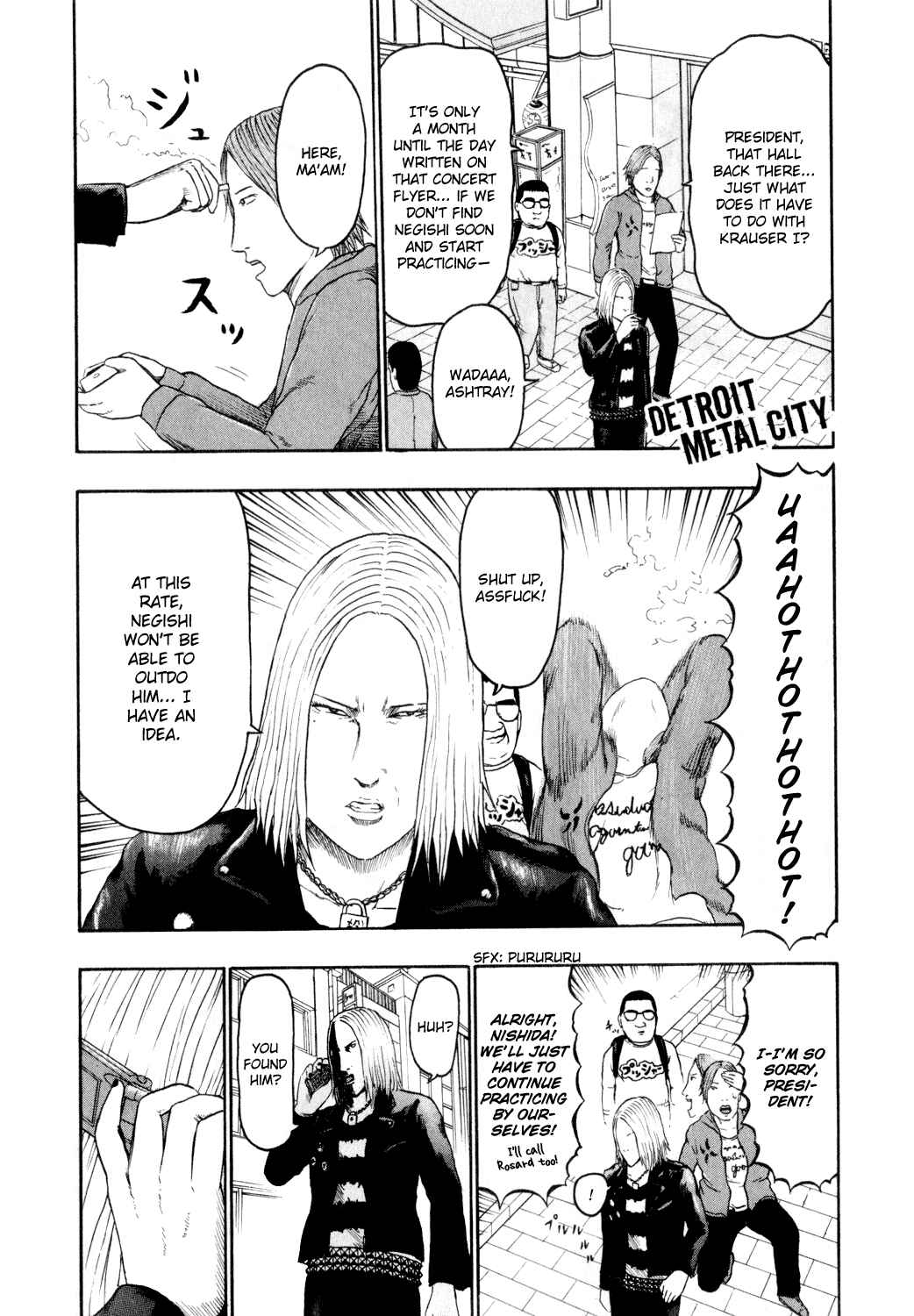 Page 1 Chapter 70 Detroit Metal City