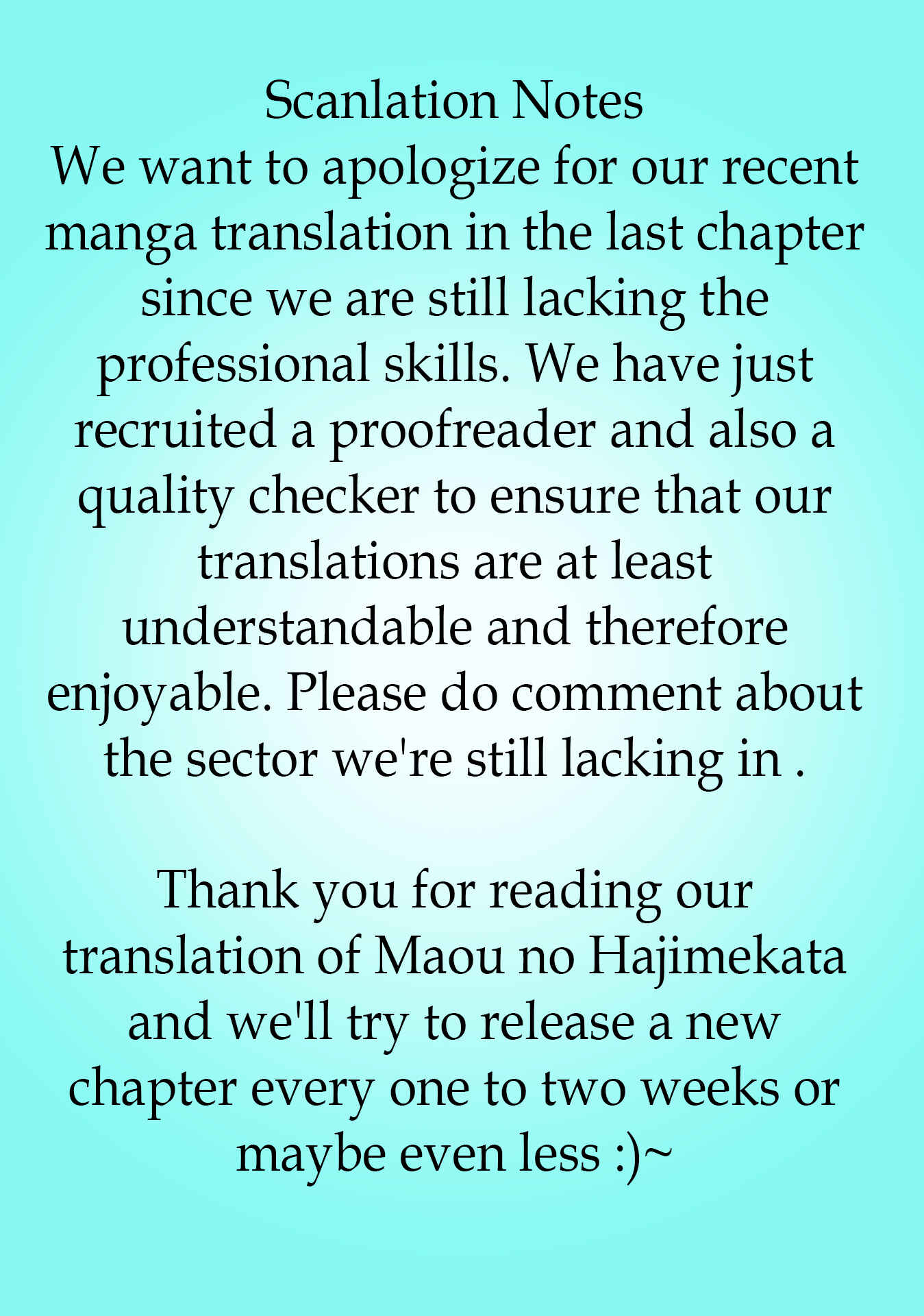 Page 2 Chapter 18 Maou no Hajimekata