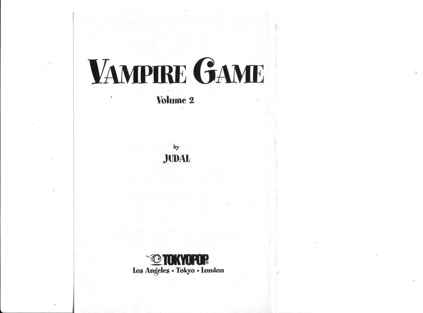 Page 2 Chapter 5 Vampire Game