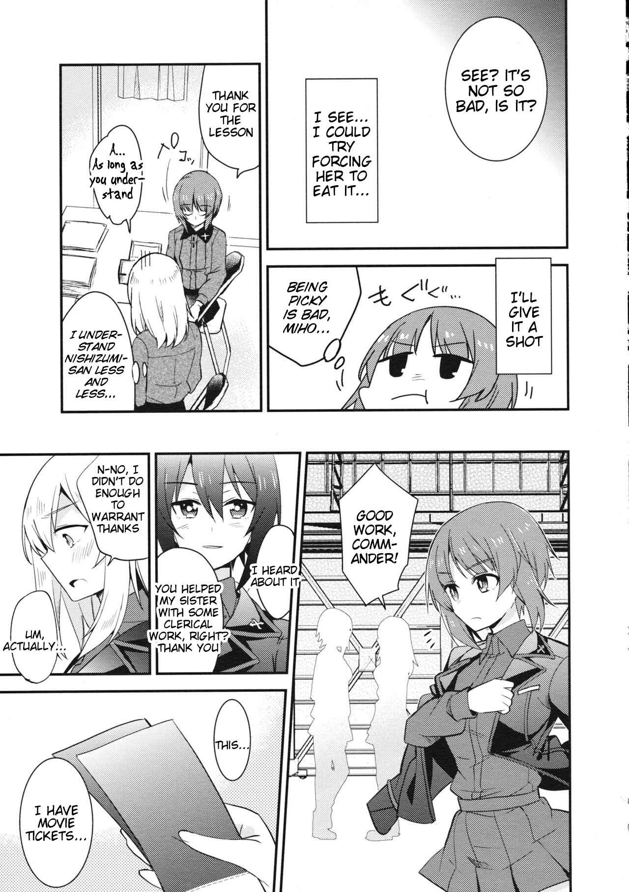 Page 13 Chapter Unknown_5b4b Girls und Panzer - Nishizumi Incident (Doujinshi)