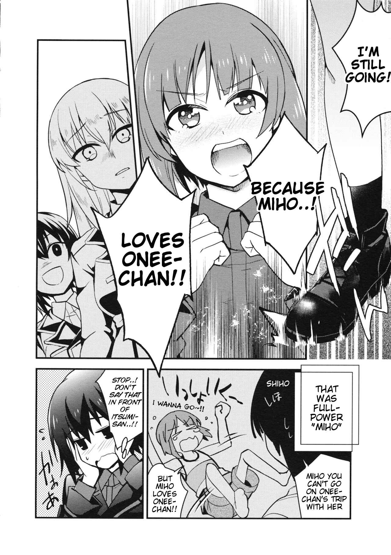 Page 16 Chapter Unknown_5b4b Girls und Panzer - Nishizumi Incident (Doujinshi)