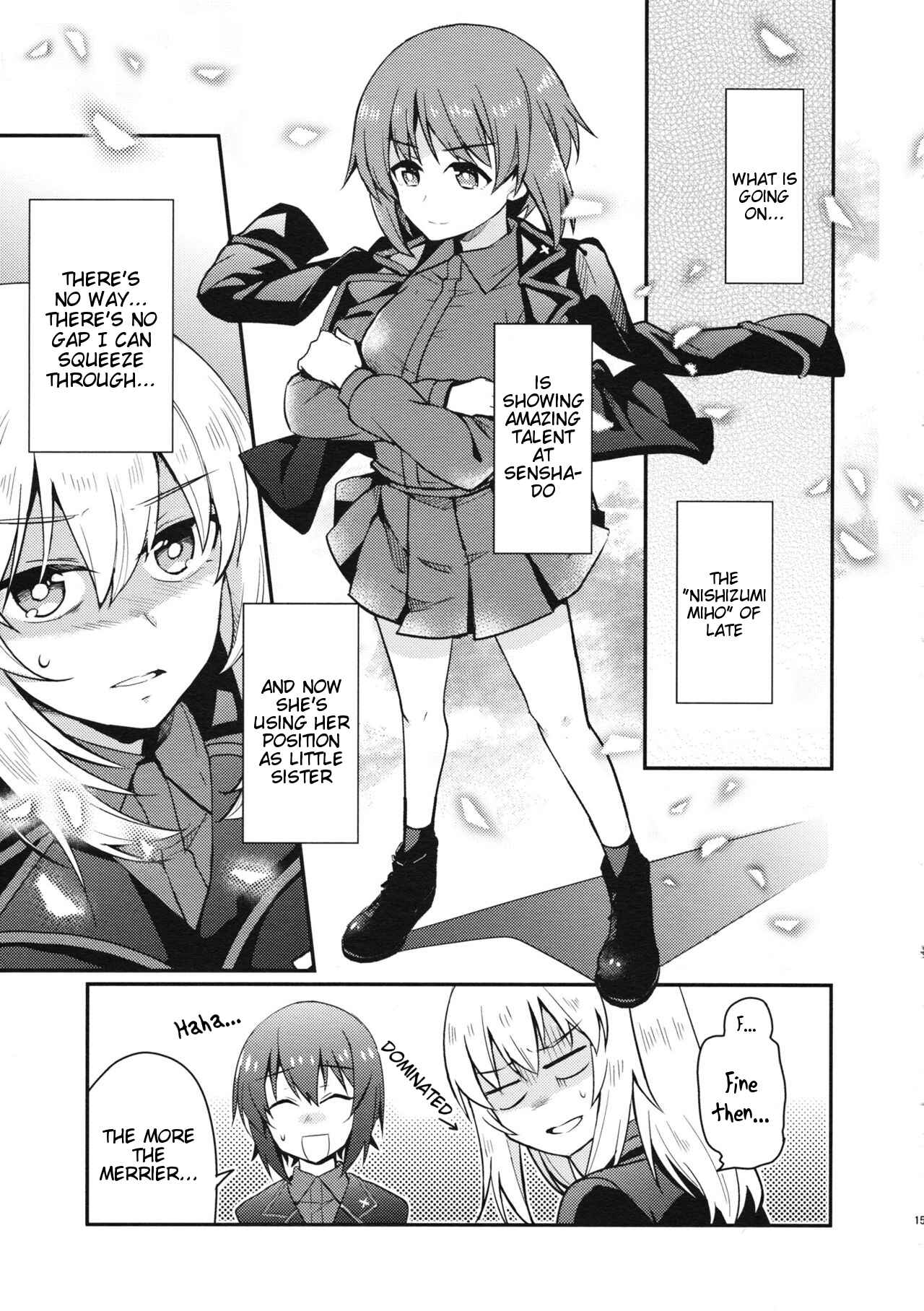Page 17 Chapter Unknown_5b4b Girls und Panzer - Nishizumi Incident (Doujinshi)