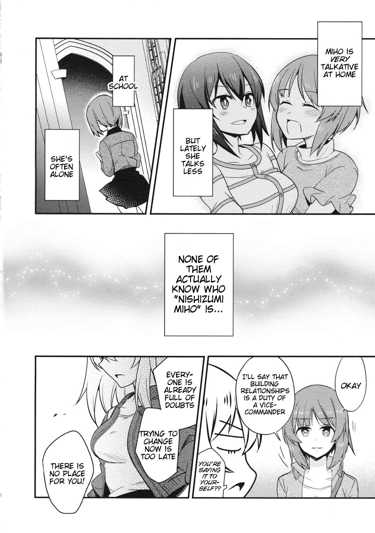 Page 22 Chapter Unknown_5b4b Girls und Panzer - Nishizumi Incident (Doujinshi)