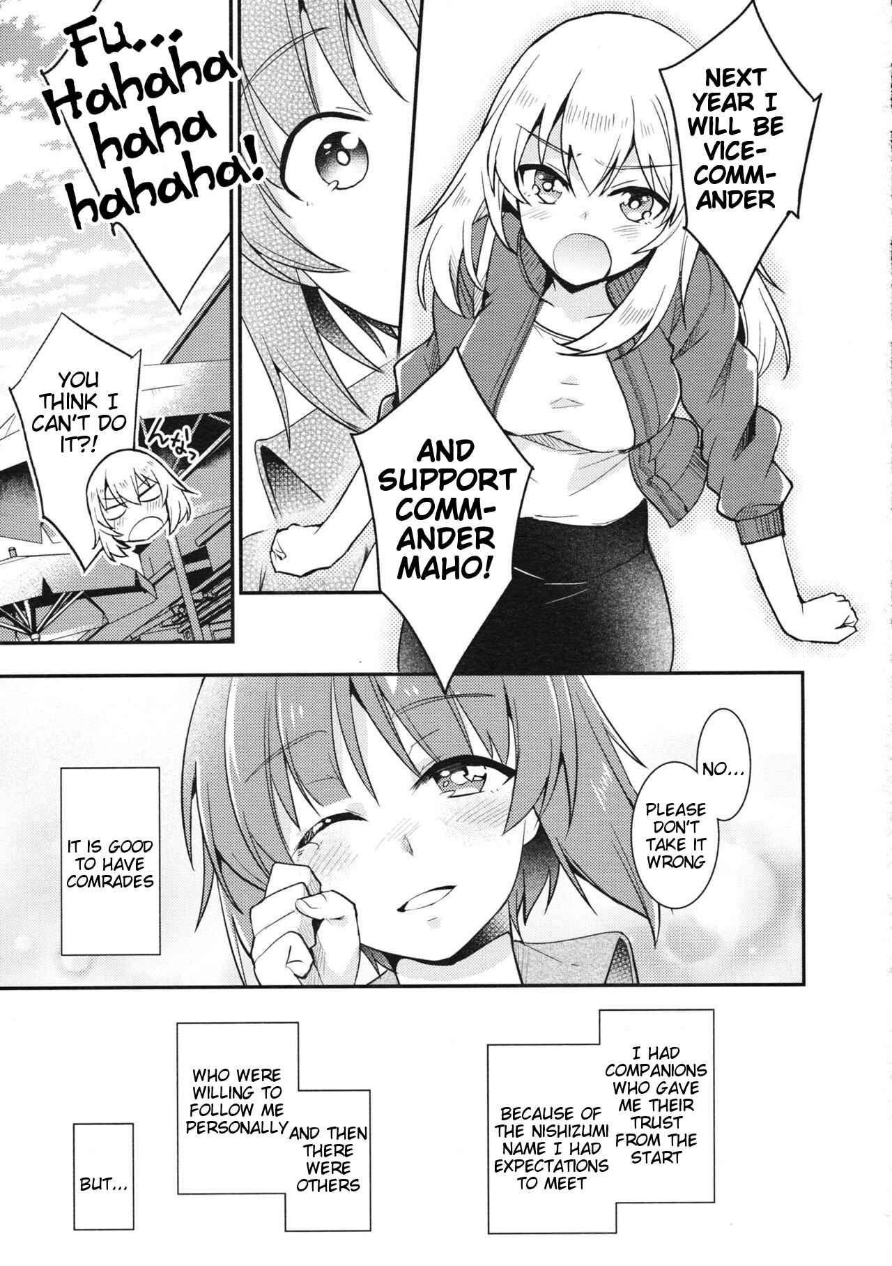 Page 23 Chapter Unknown_5b4b Girls und Panzer - Nishizumi Incident (Doujinshi)