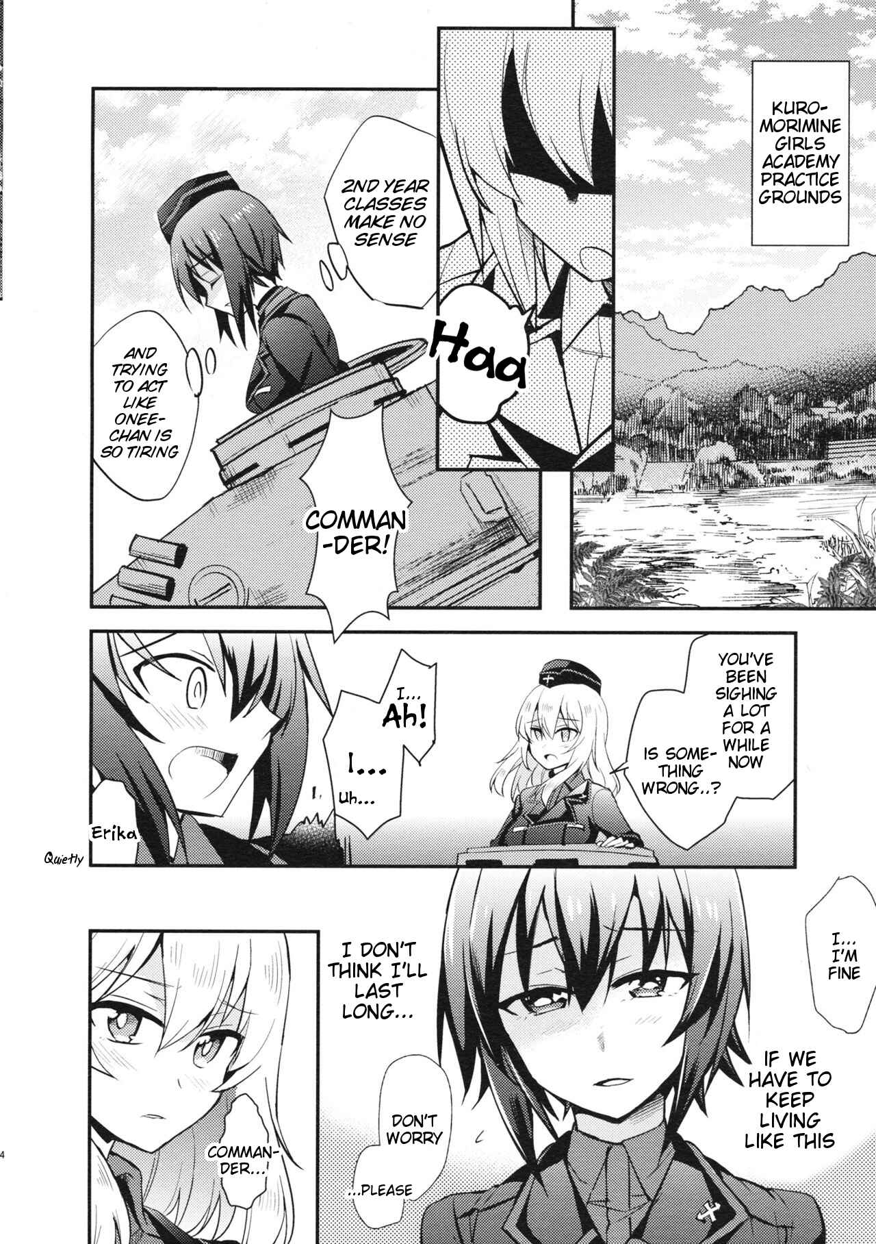 Page 6 Chapter Unknown_5b4b Girls und Panzer - Nishizumi Incident (Doujinshi)