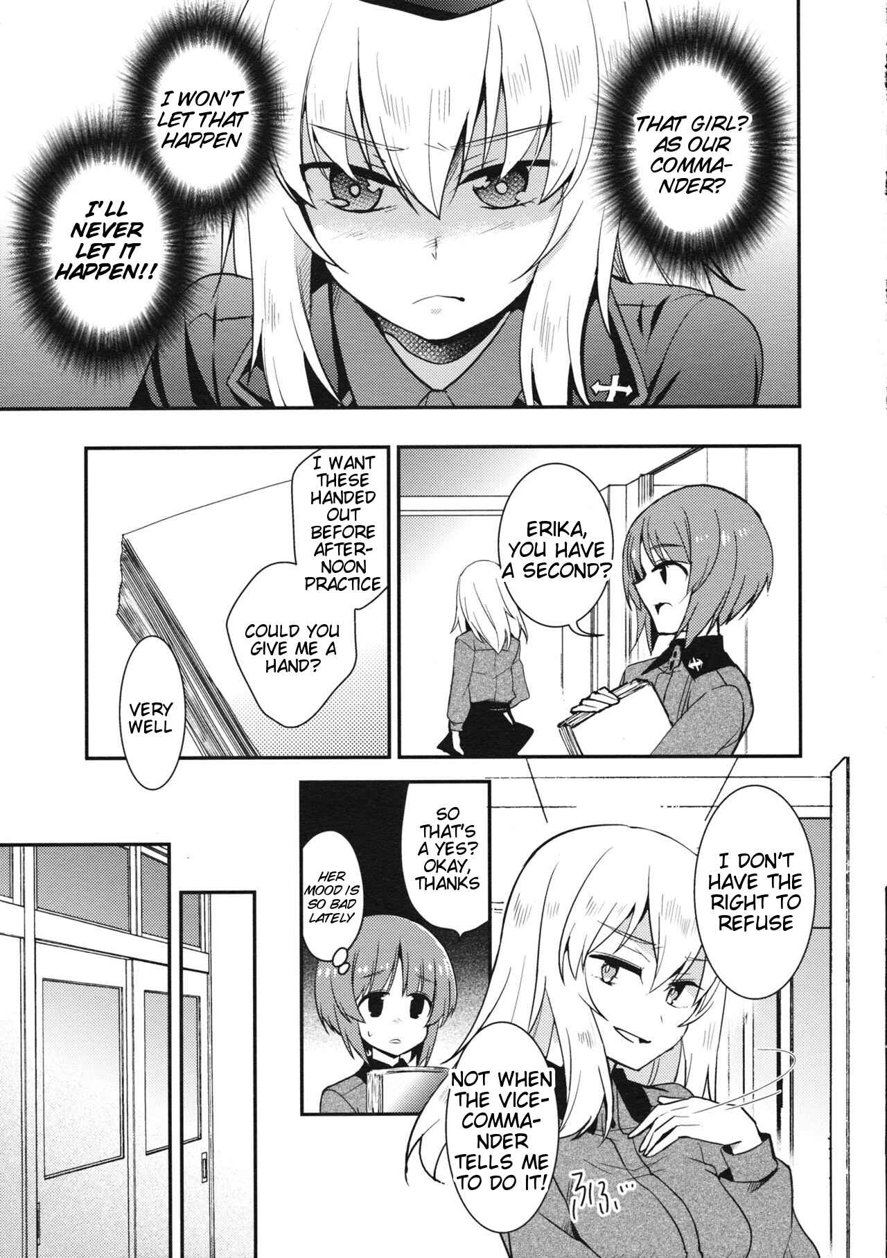 Page 9 Chapter Unknown_5b4b Girls und Panzer - Nishizumi Incident (Doujinshi)