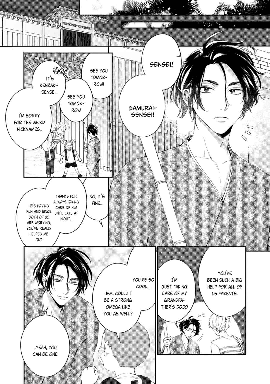 Page 10 Chapter 1 Samurai Omega to Akutoku Shachou
