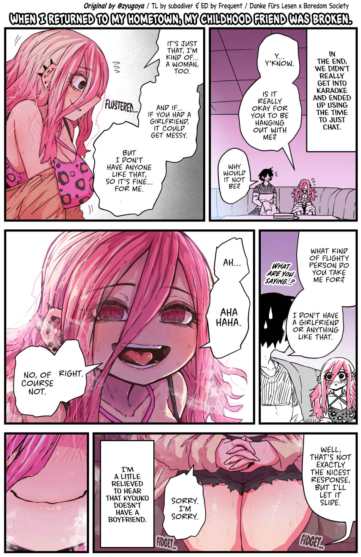 Page 1 Chapter 7 Jimoto ni Kaettekitara Osananajimi ga Kowareteta