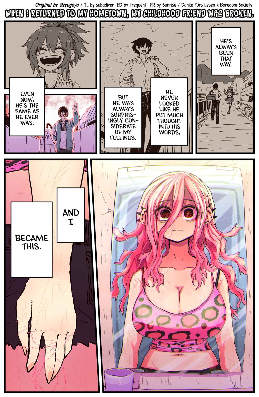 Page 1 Chapter 9 Jimoto ni Kaettekitara Osananajimi ga Kowareteta