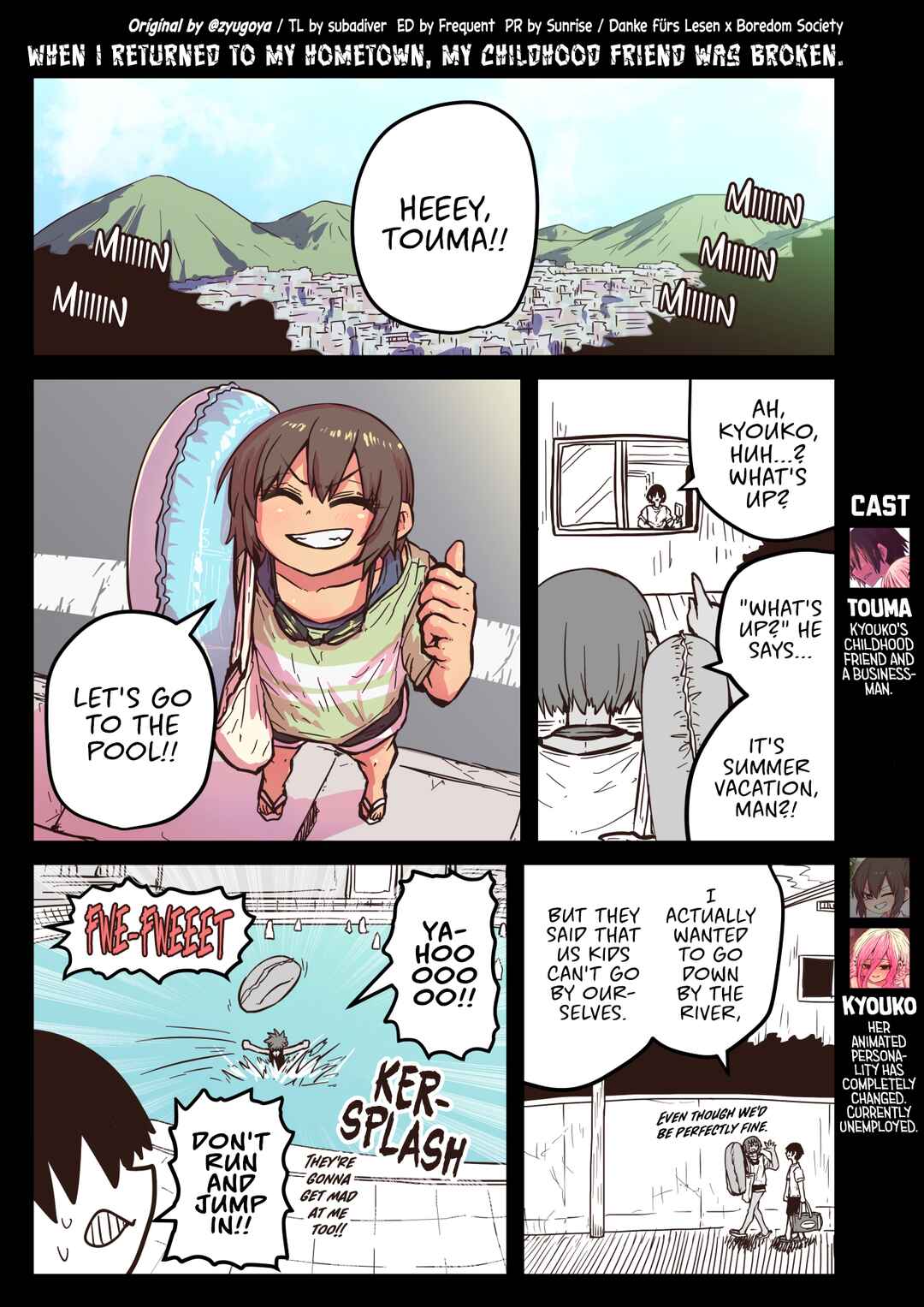 Page 1 Chapter 16 Jimoto ni Kaettekitara Osananajimi ga Kowareteta