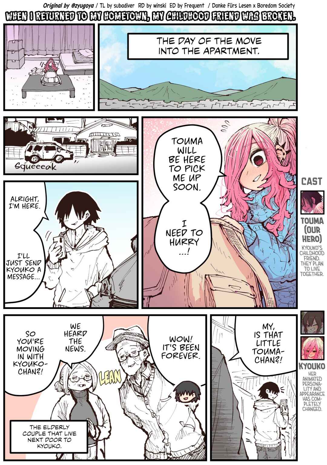 Page 1 Chapter 31 Jimoto ni Kaettekitara Osananajimi ga Kowareteta