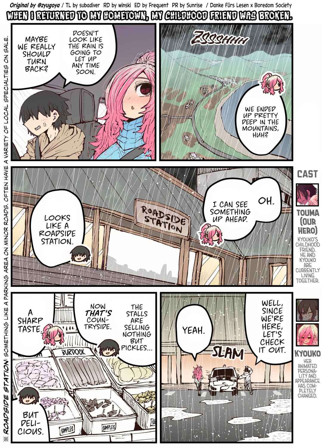 Page 1 Chapter 36 Jimoto ni Kaettekitara Osananajimi ga Kowareteta
