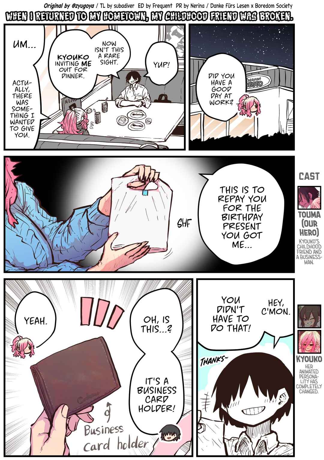 Page 1 Chapter 25 Jimoto ni Kaettekitara Osananajimi ga Kowareteta