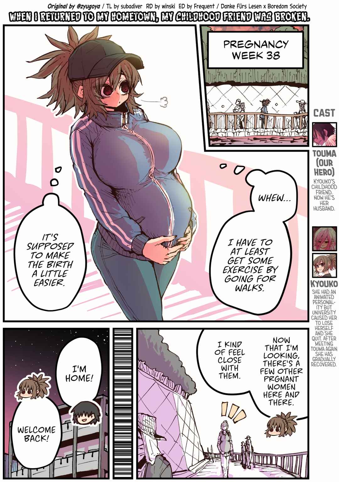 Page 1 Chapter 46 Jimoto ni Kaettekitara Osananajimi ga Kowareteta